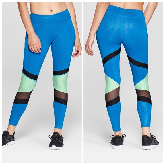 JoyLab Pants - NWT Joy Lab Premium Color Block Mid-Rise Leggings